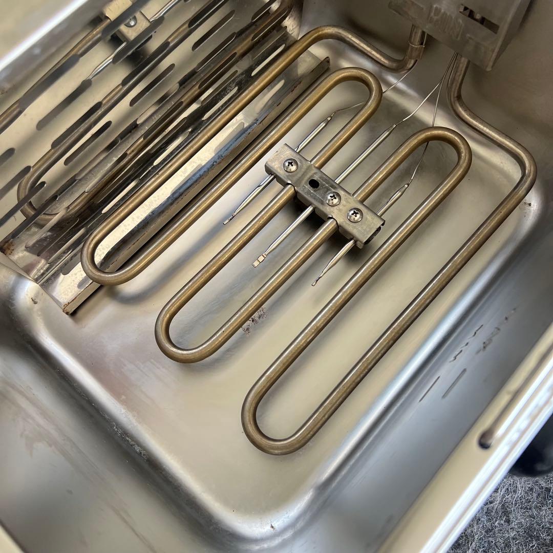 G71激安早い者勝ち✨ 卓上単槽電気フライヤー 6L 揚げ物 店舗