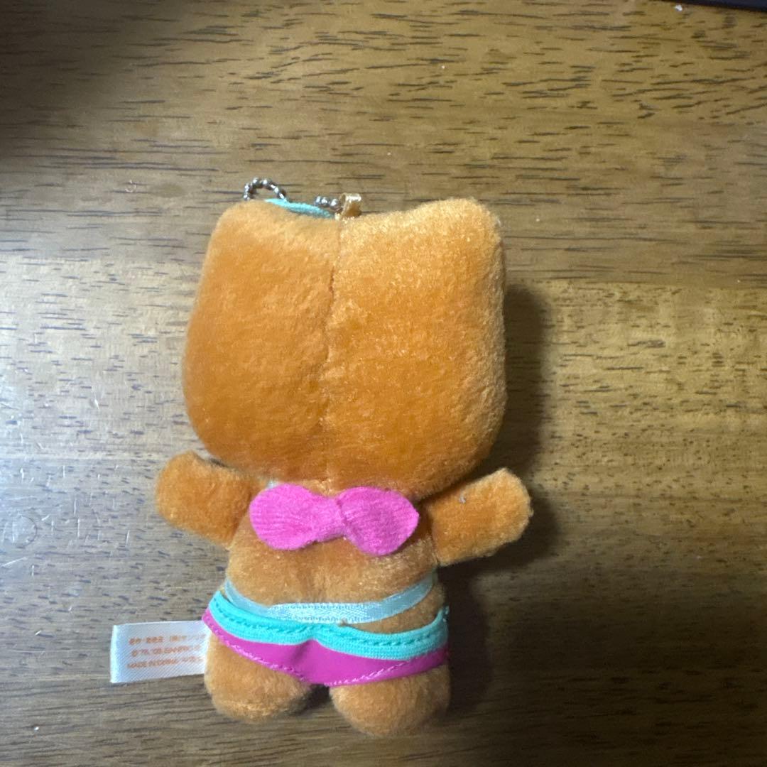 激レア 日焼けキティ ぬいぐるみストラップ