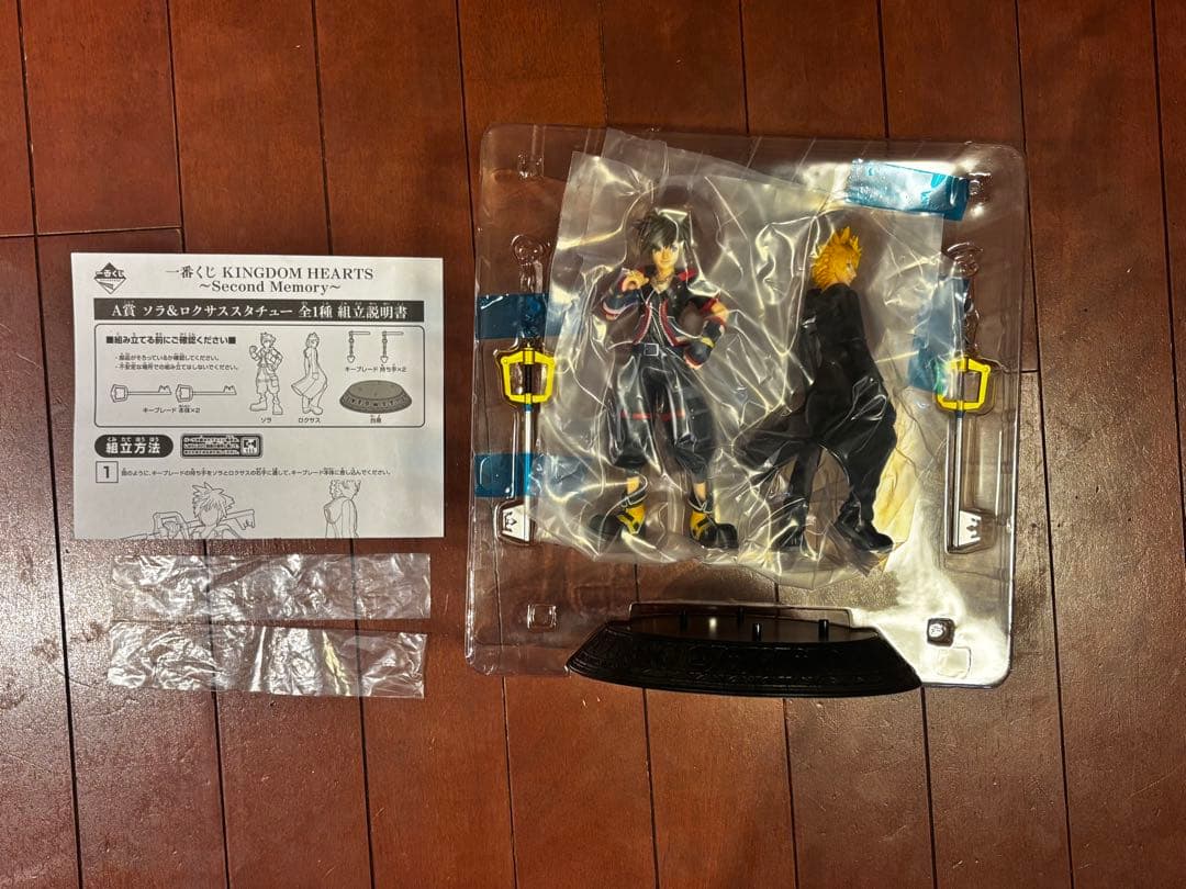 キングダムハーツ 一番くじA賞 スタチュー ソラ＆ロクサス