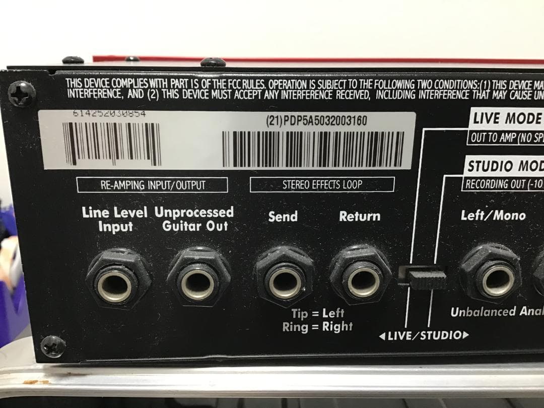 LINE6 Pod Pro(４Uラックケース付き）