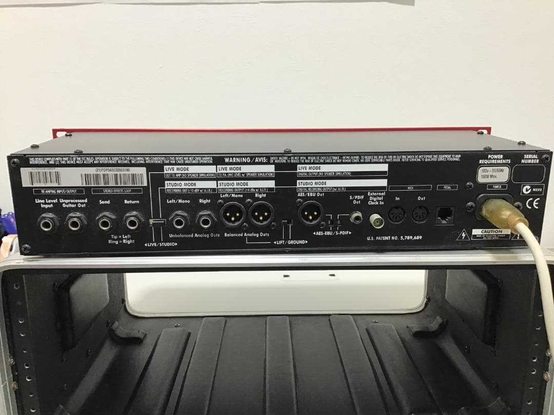 LINE6 Pod Pro(４Uラックケース付き）