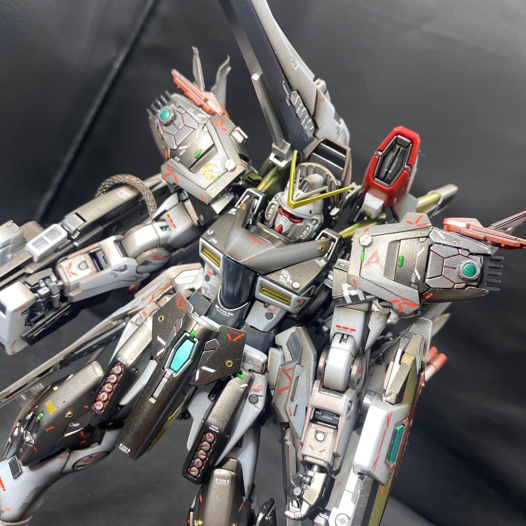 ガンプラ　塗装済み完成品　オリジナルカラー　ミキシング　グラデーション塗装