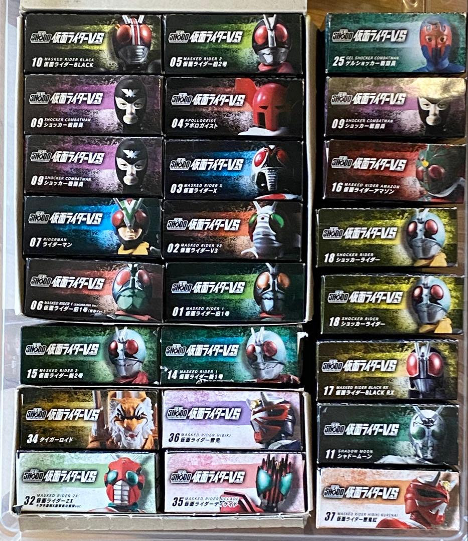 SHODO 仮面ライダー　アクションフィギュア 【未開封】 24体まとめて