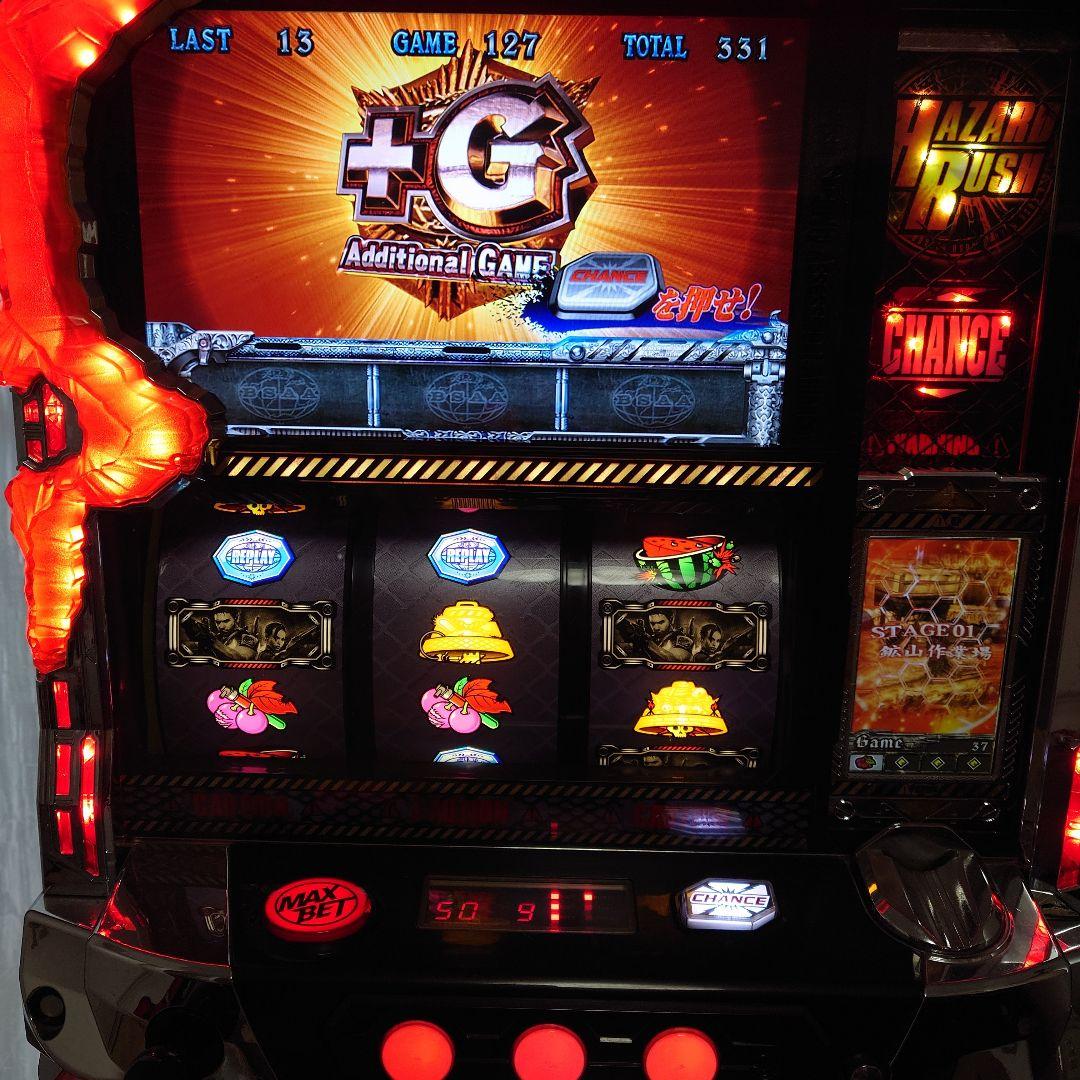 スロット実機　バイオハザード5