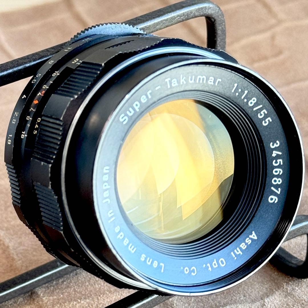 作例有・光学美品✨ PENTAX スーパータクマー 55mm f1.8 後期