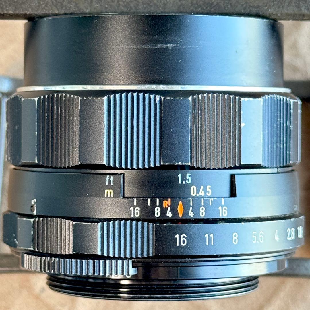 作例有・光学美品✨ PENTAX スーパータクマー 55mm f1.8 後期