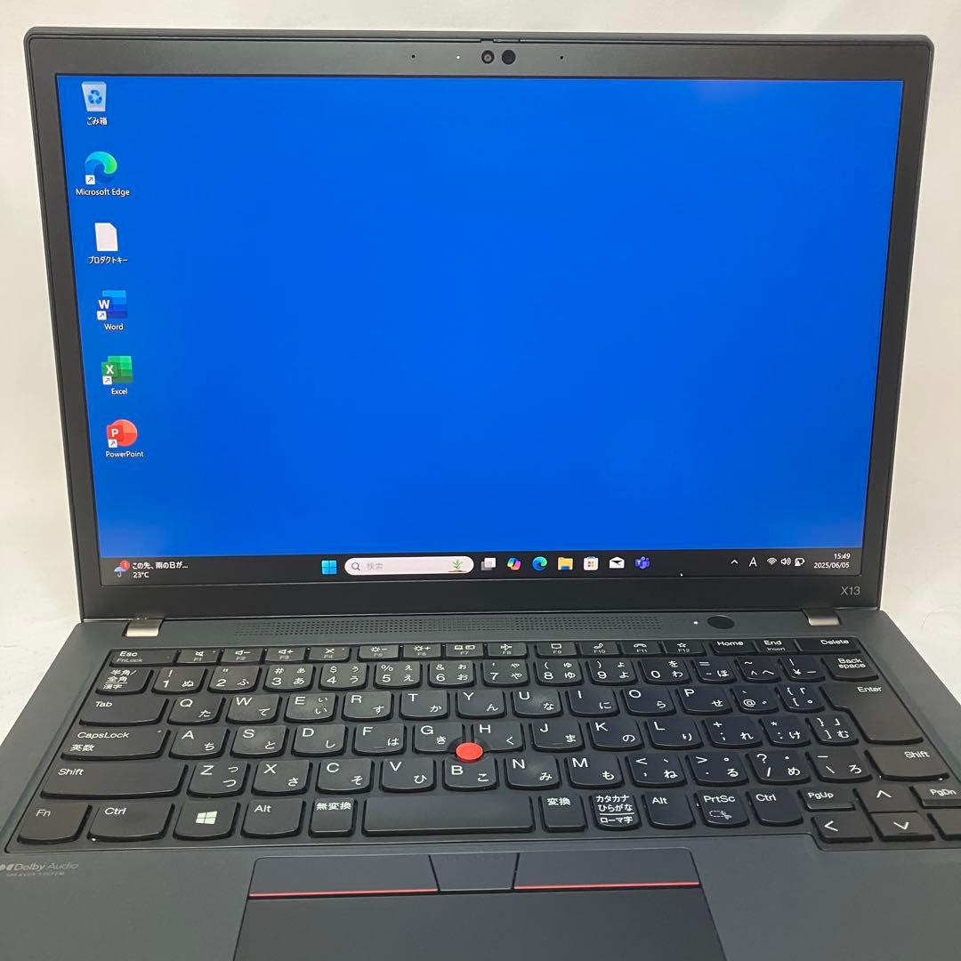 ThinkPad X13 Gen2 第11世代 i5 8GB 256 WUXGA