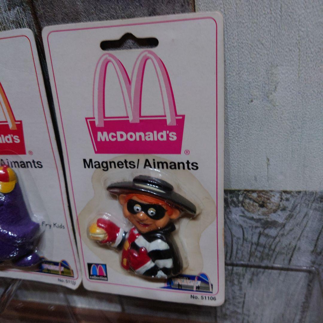 未開封 激レア マクドナルド マグネット ヴィンテージ ナゲット キャラクター