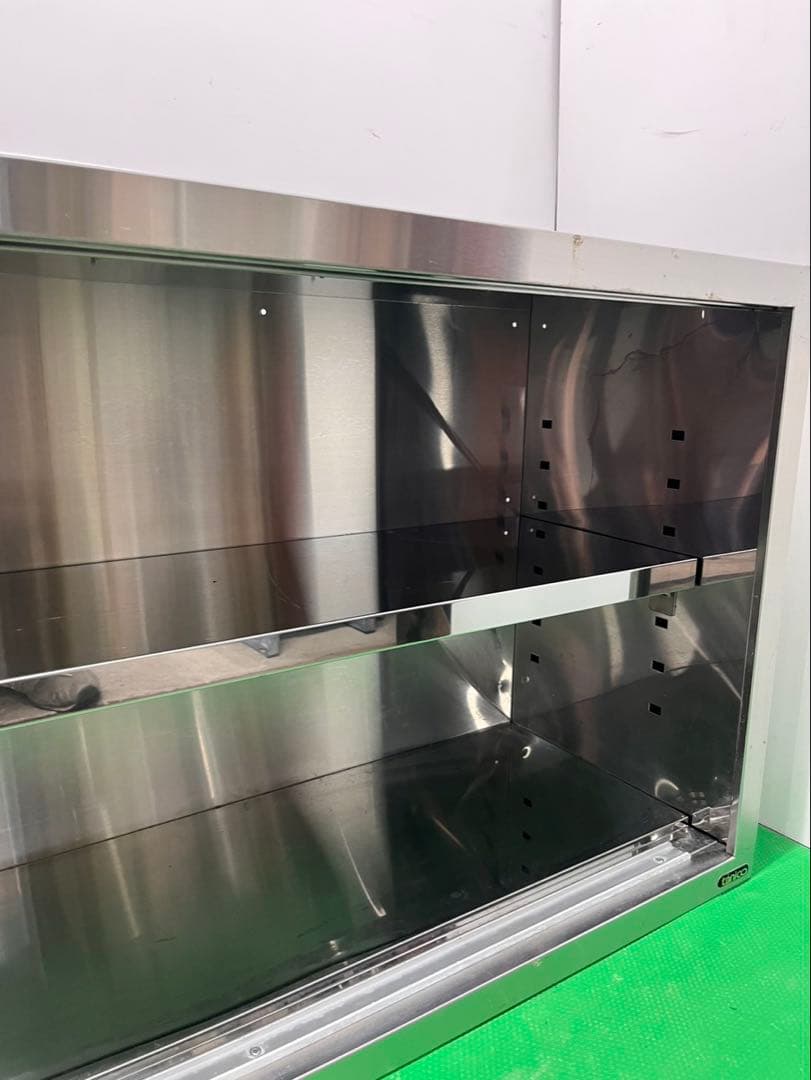 ☆地域限定送料無料☆工場整備品☆吊り戸棚 幅1500 ステンレス　業務用