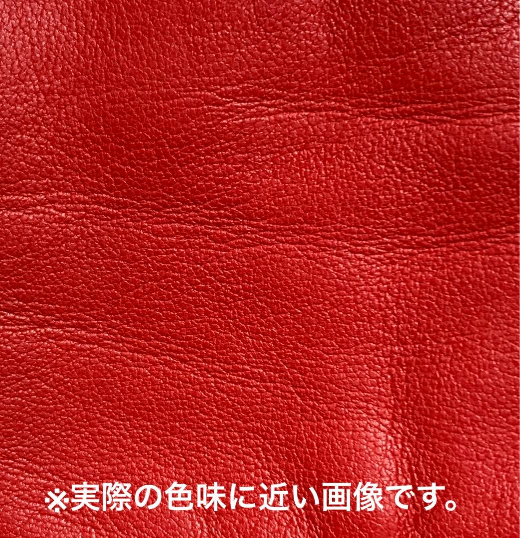 美品❗️MEROLAメローラ 本革 手袋 希少6.5 レッド イタリア製