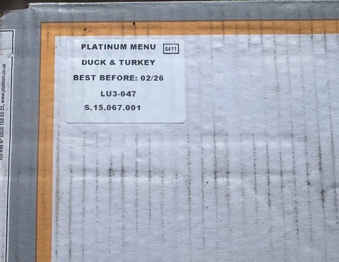 【値下げ】PLATINUM ドックフード/ウエットフード 2箱分