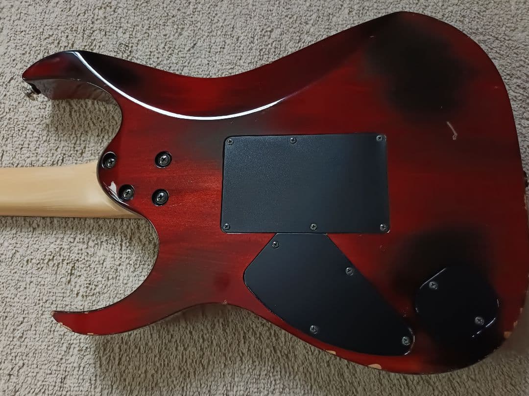 【日本製フジゲン】Ibanez RG685 Burnt Trans Purple