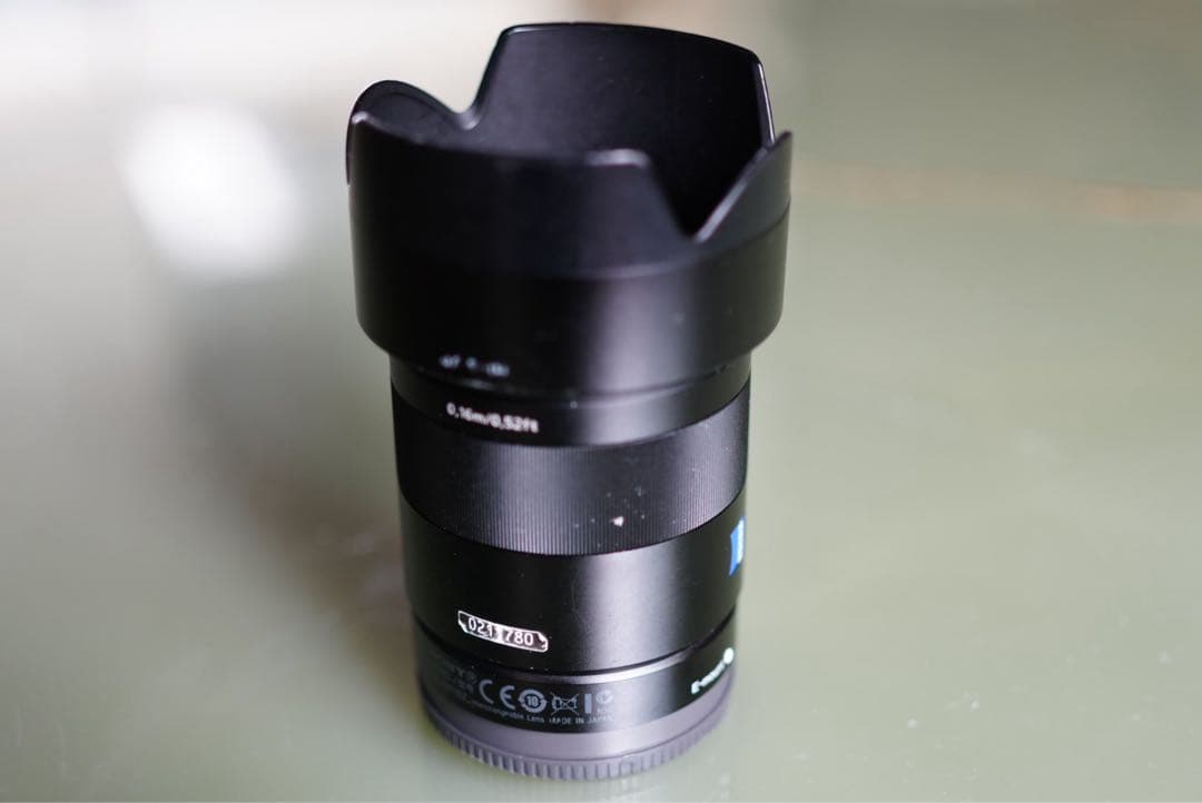 ZEISS Sonnar E 24mm F1.8 ZA レンズ+別売プロテクター
