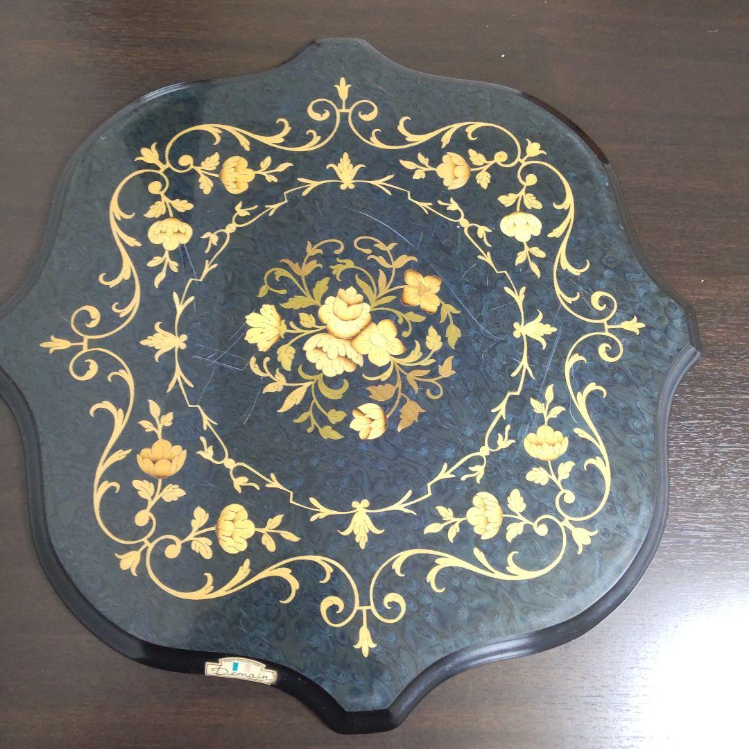 イタリア製クラシック家具　象嵌　花台　サイドテーブル飾り台etc