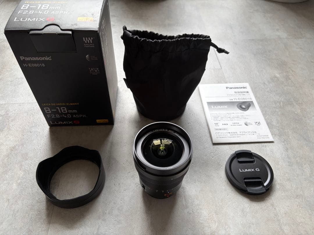 【極美品】LEICA DG VARIO-ELMARIT 8-18mm