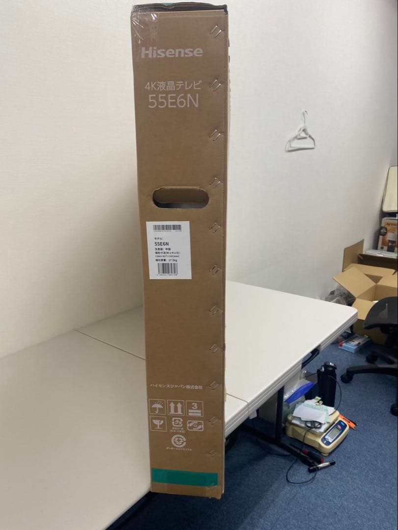 未使用品 Hisense ハイセンス 55V型 4K液晶テレビ 55E6N