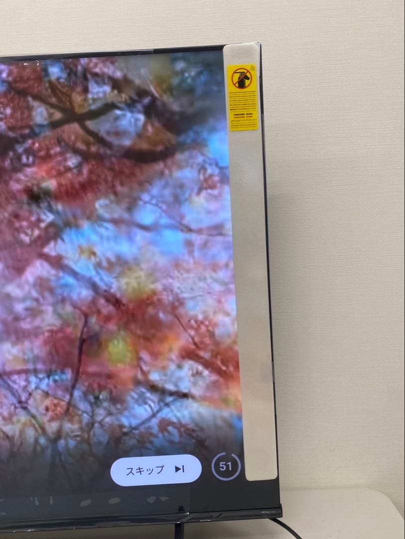 未使用品 Hisense ハイセンス 55V型 4K液晶テレビ 55E6N