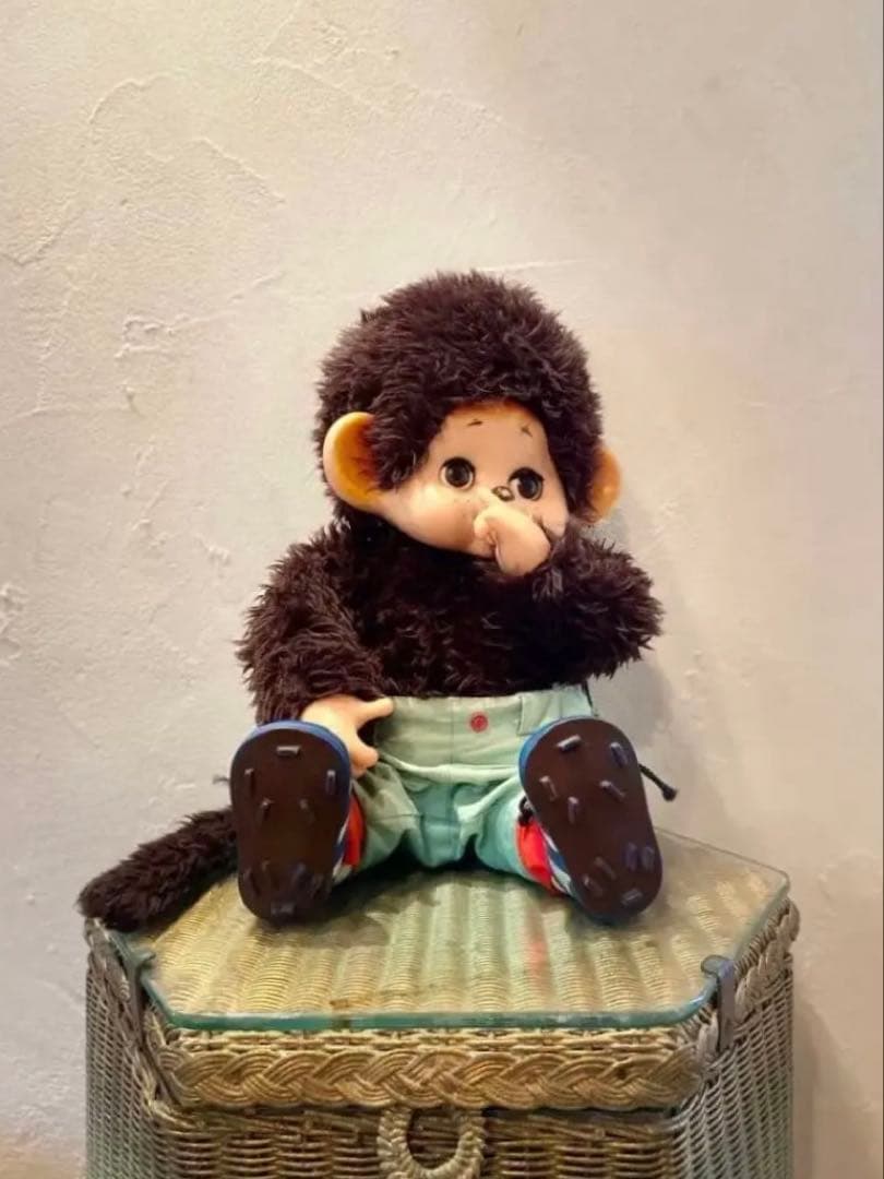 モンチッチ ビッグサイズ 約48cm スリープアイ まごころの人形タグ付