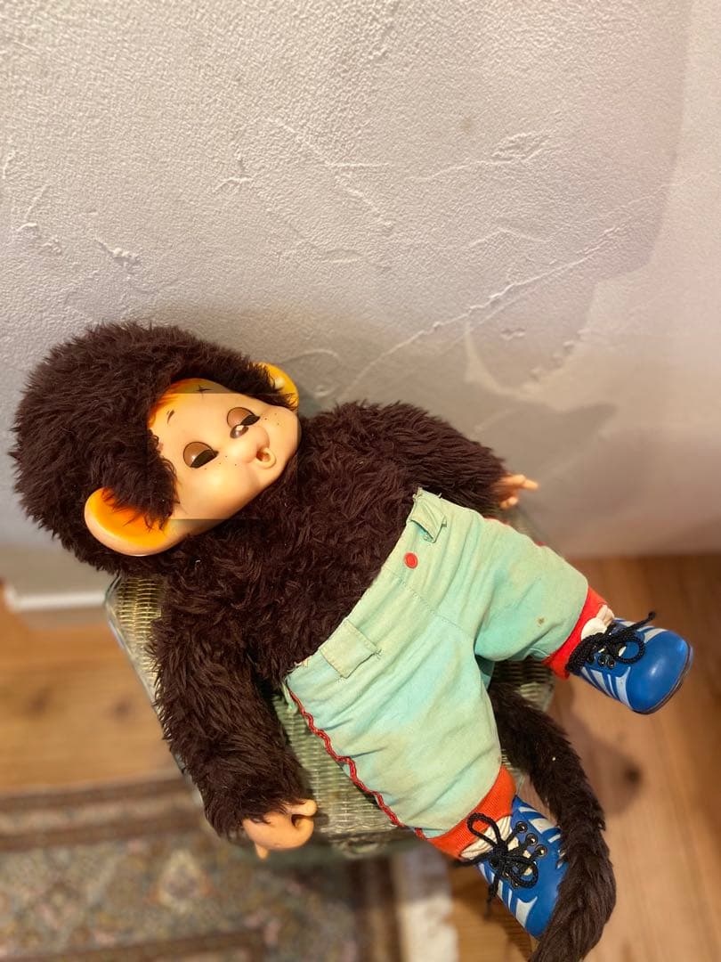 モンチッチ ビッグサイズ 約48cm スリープアイ まごころの人形タグ付