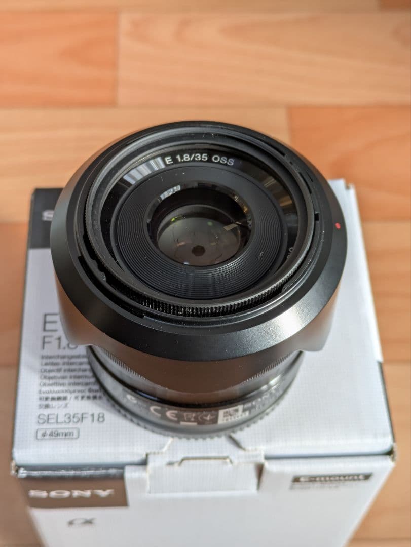 SONY E 35mm F1.8 OSS レンズ SEL35F18