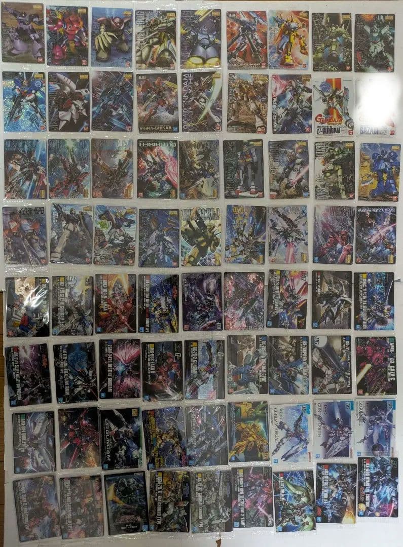 ガンプラ パッケージアートコレクション 重複無し184枚セット 未開封バラ売り可