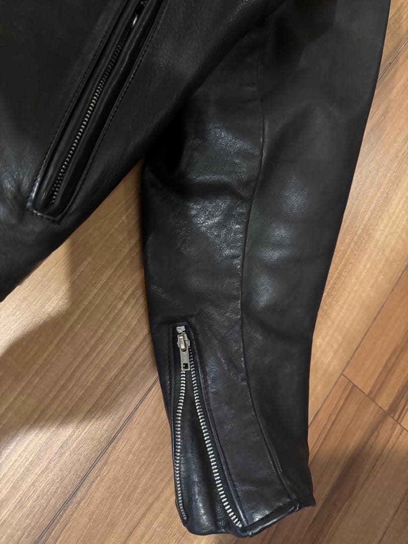 美品‼️schott141 42インチ　シングルライダース　インナーボア付