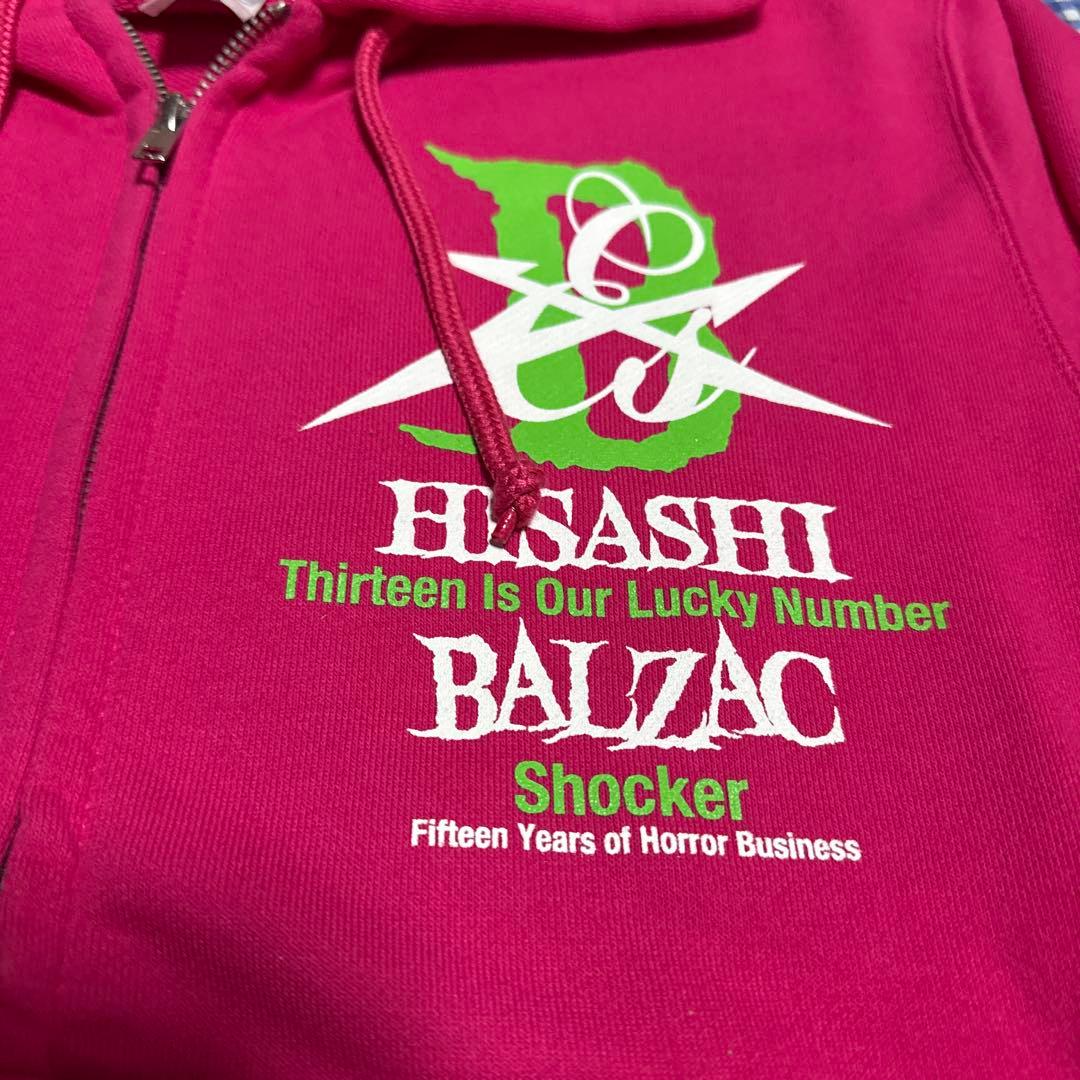 HISASHI × SHOCKER & BALZAC パーカー フーディー