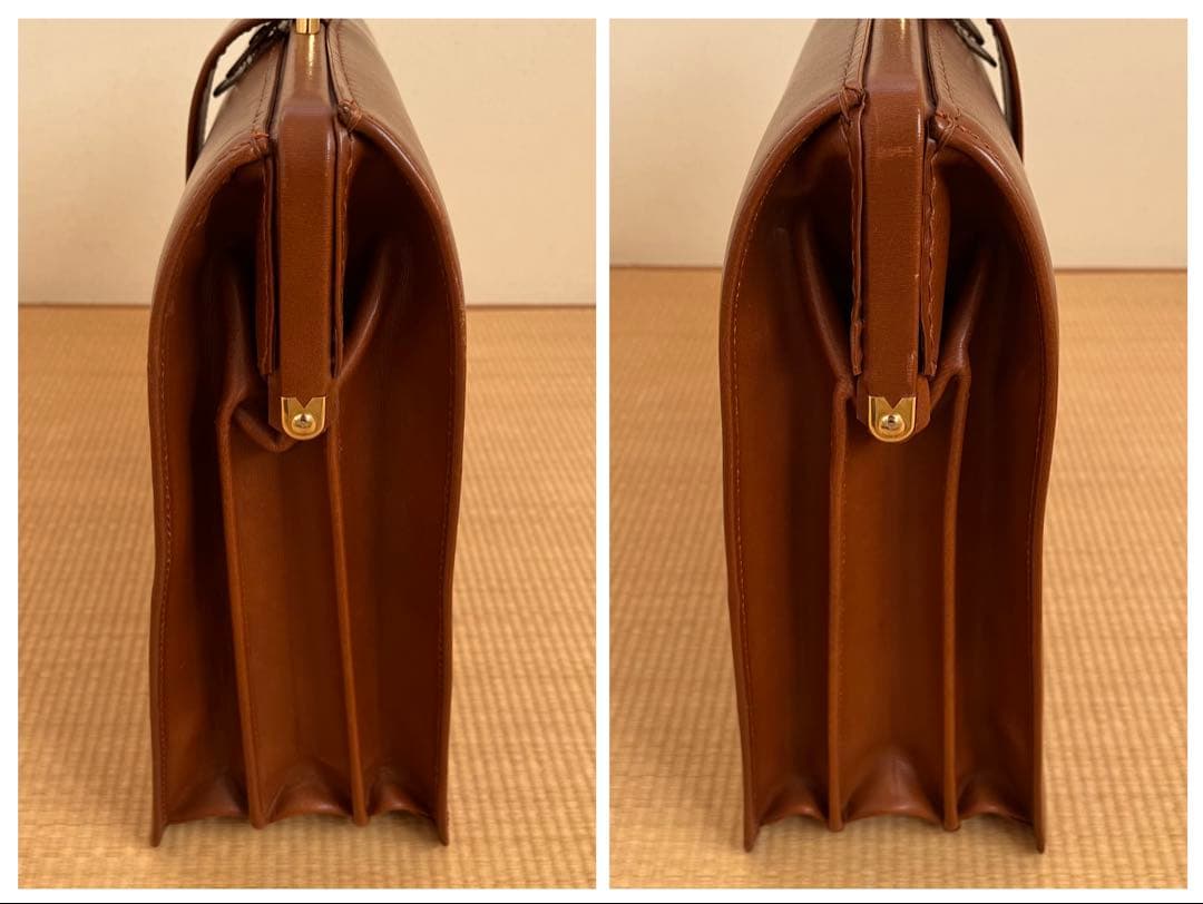 90s 日本製 Porter トラスティーノ ダレスバッグ ドクターズバッグ 茶