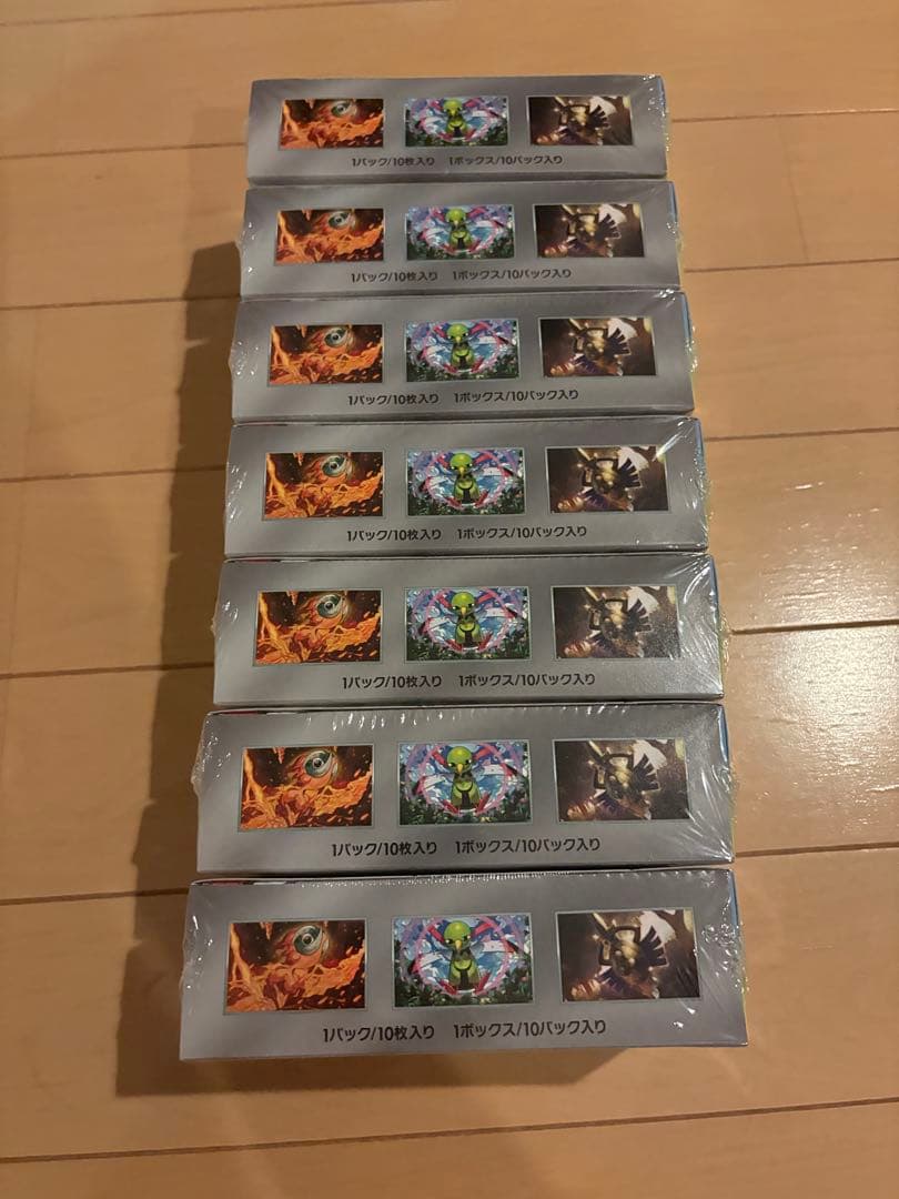 ポケモンカードゲーム テラスタルフェスex 7BOX 新品未開封　シュリンク付き