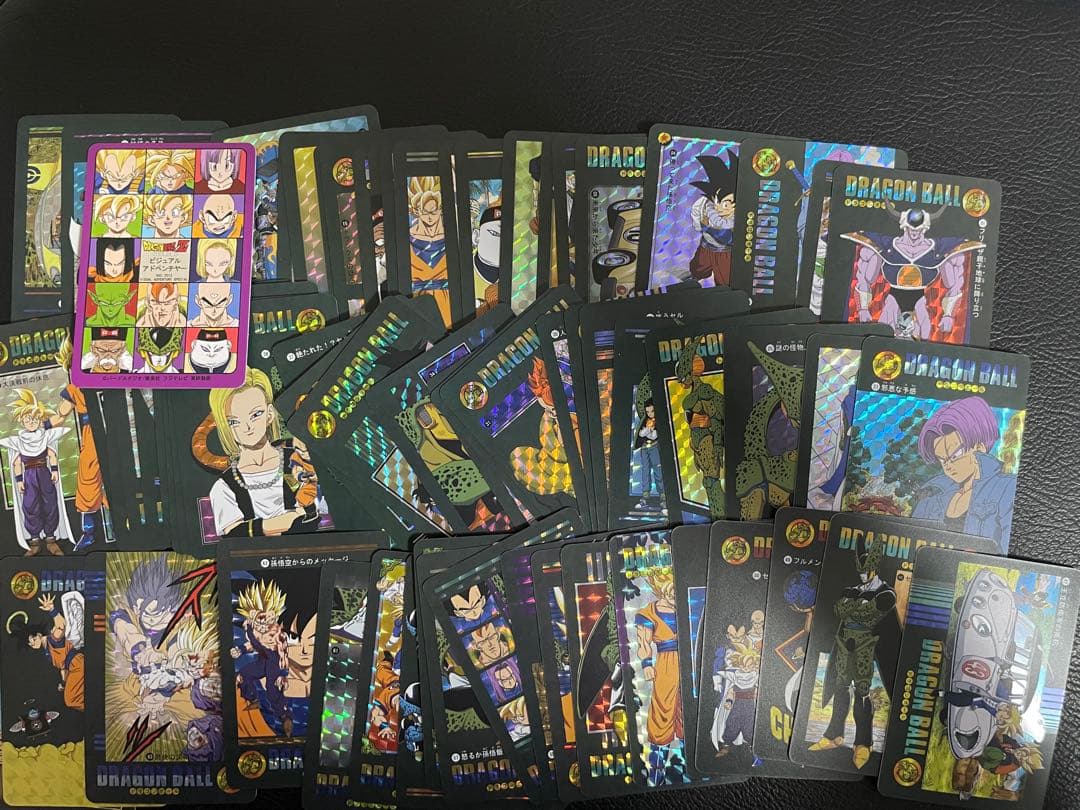 324枚　ビジュアルアドベンチャー　ドラゴンボール　キラカード