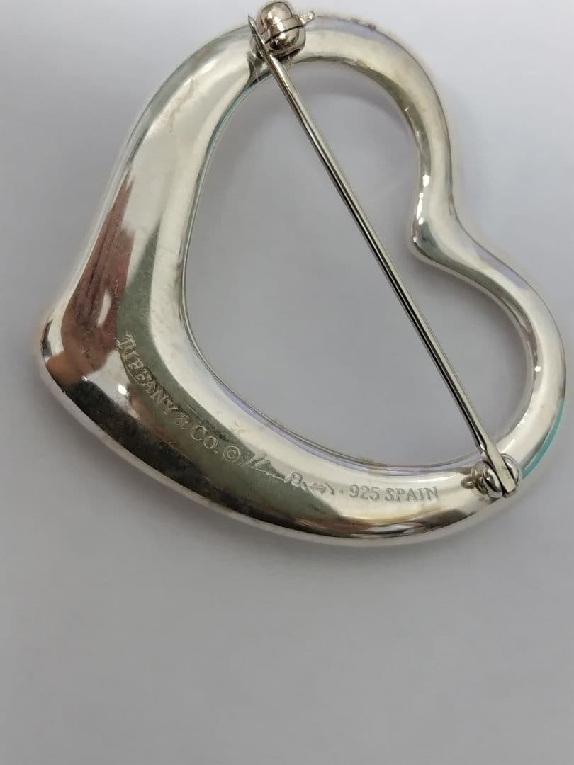 c*n様 TIFFANY & Co. ハート型ブローチ　シルバー925 ティファ