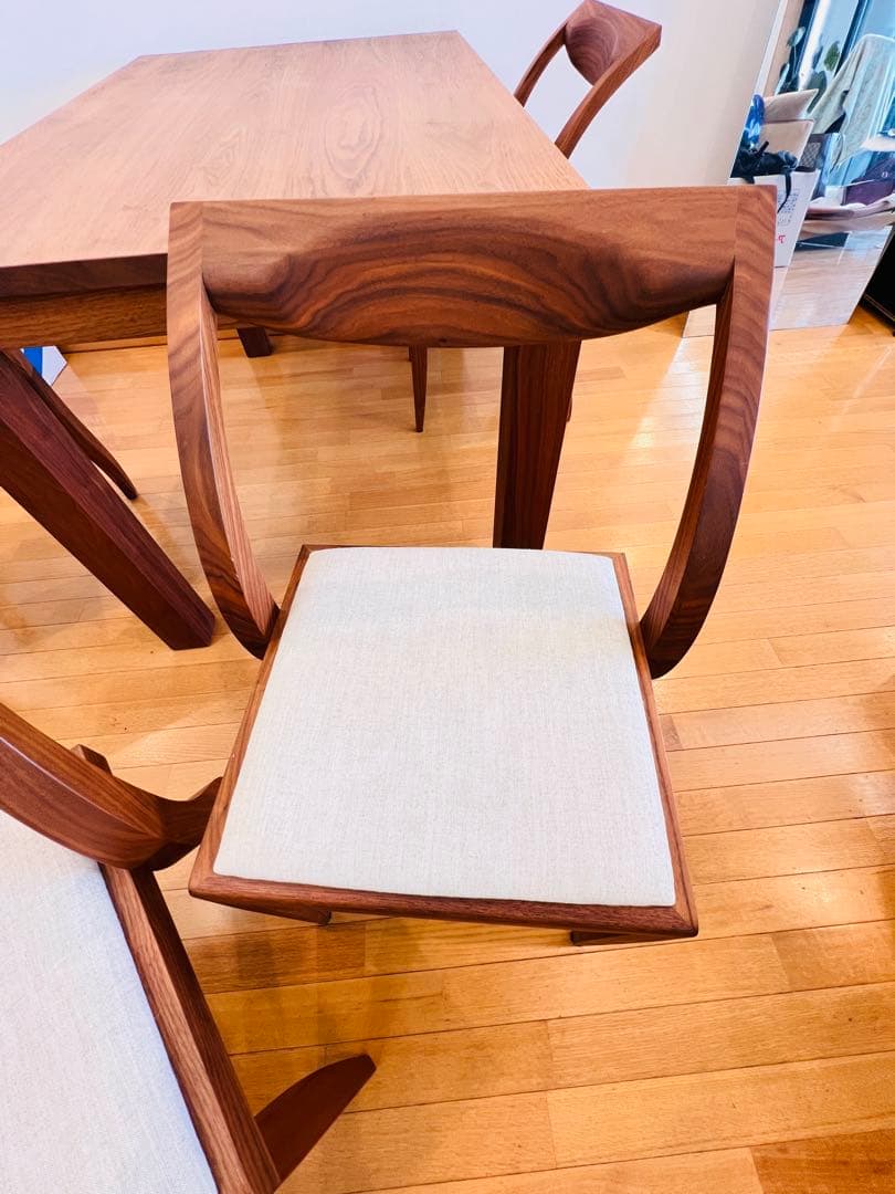 porada ARLEKIN チェア ウォールナット材