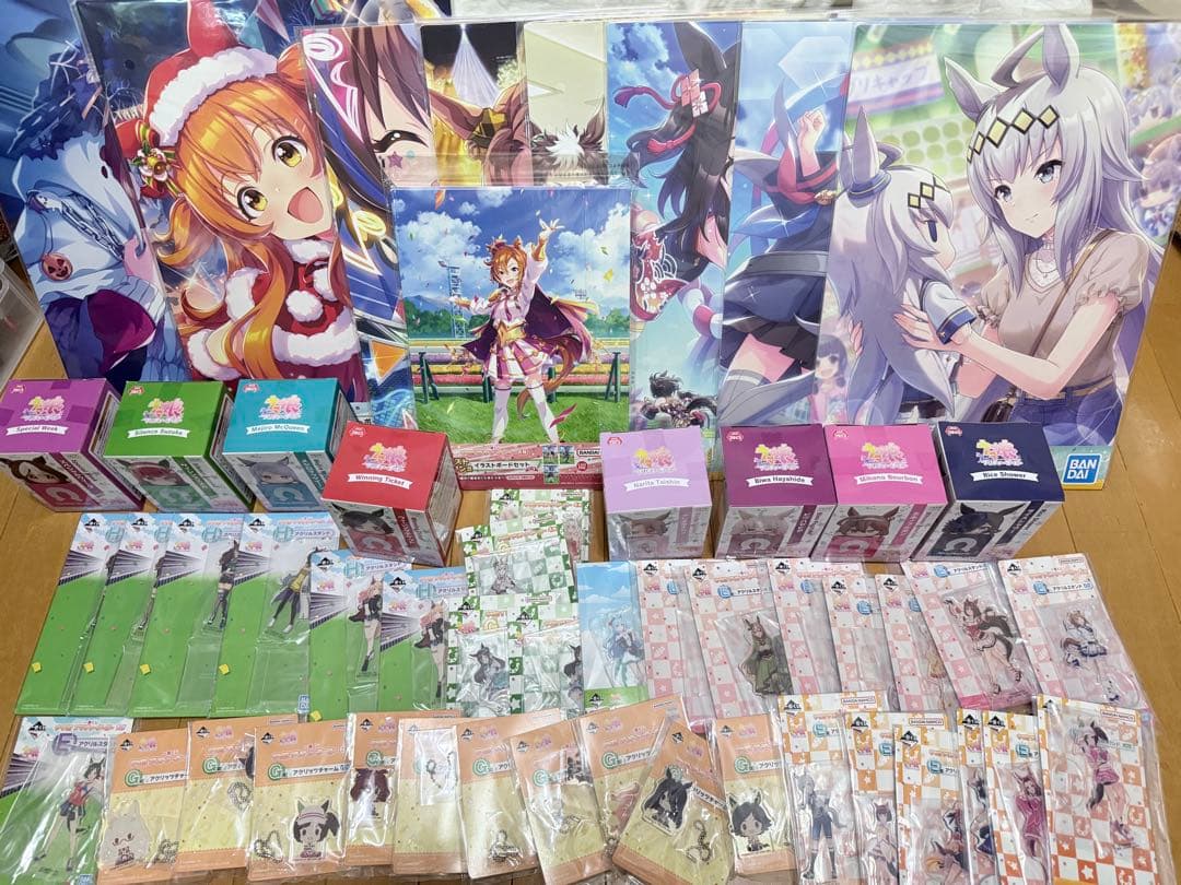 ウマ娘 プリティーダービー 1番くじ まとめ売り タペストリー等 ラストワン賞