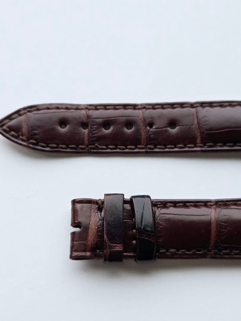 ☆最終値下げ【ブレゲ】メンズサイズ アリゲーターレザーベルト(かん幅18㎜)