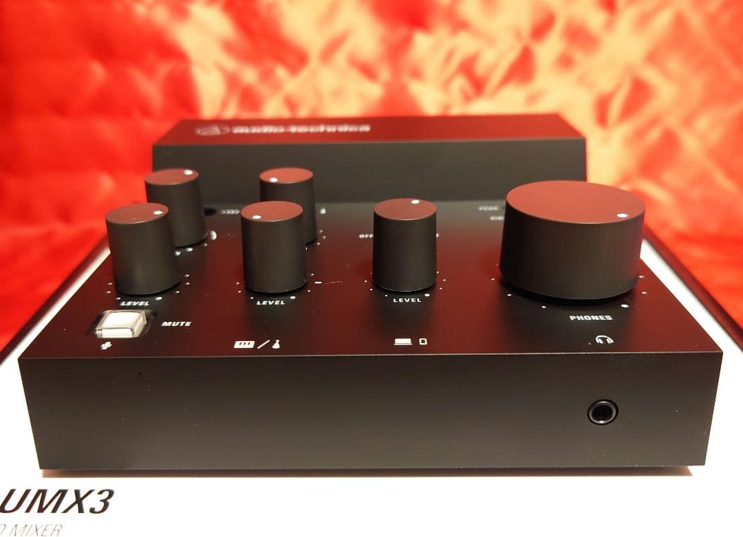オーディオテクニカ AT-UMX3 USBオーディオミキサー