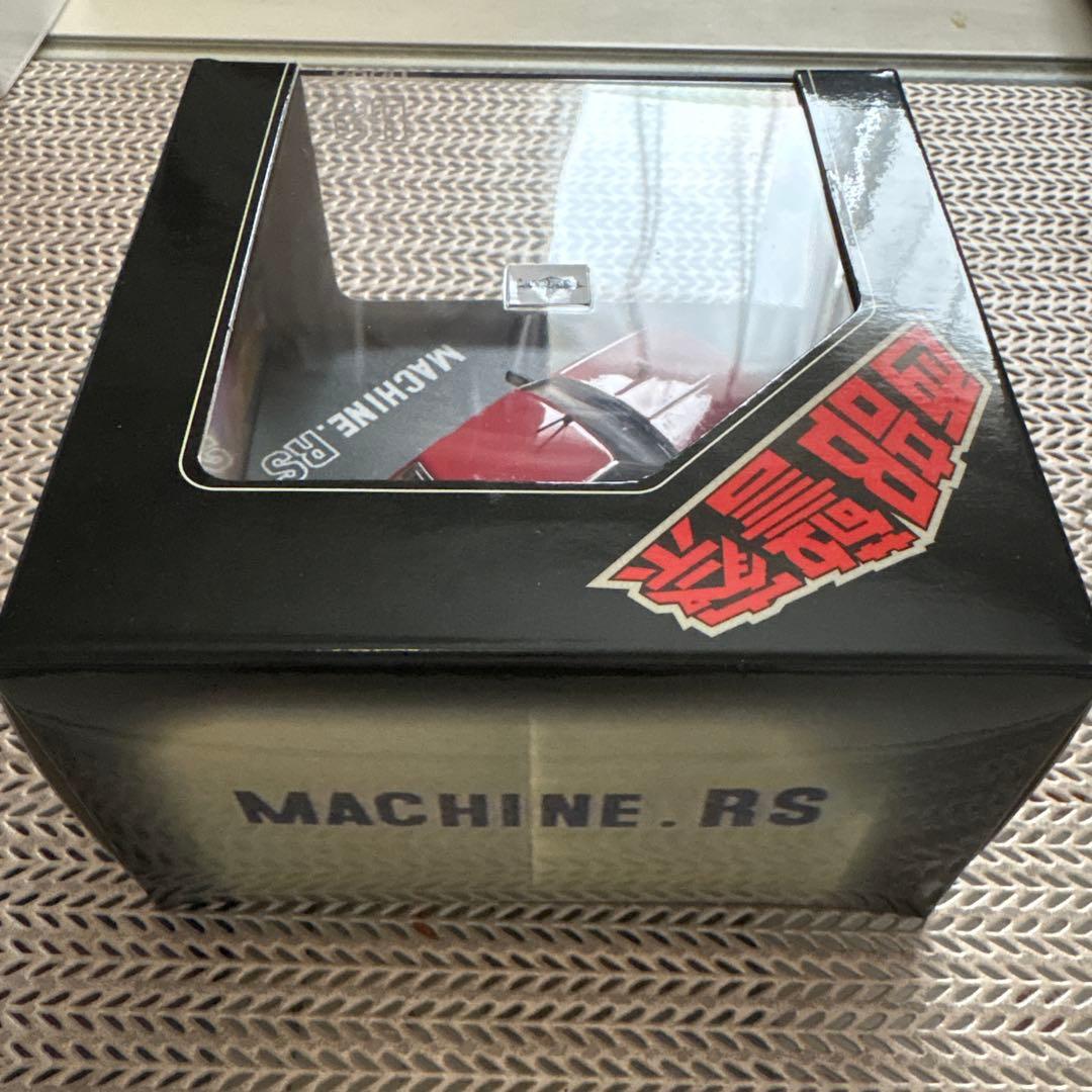 マシンXです！！西部警察　赤 ミニカー 透明ケース入り　3台セット