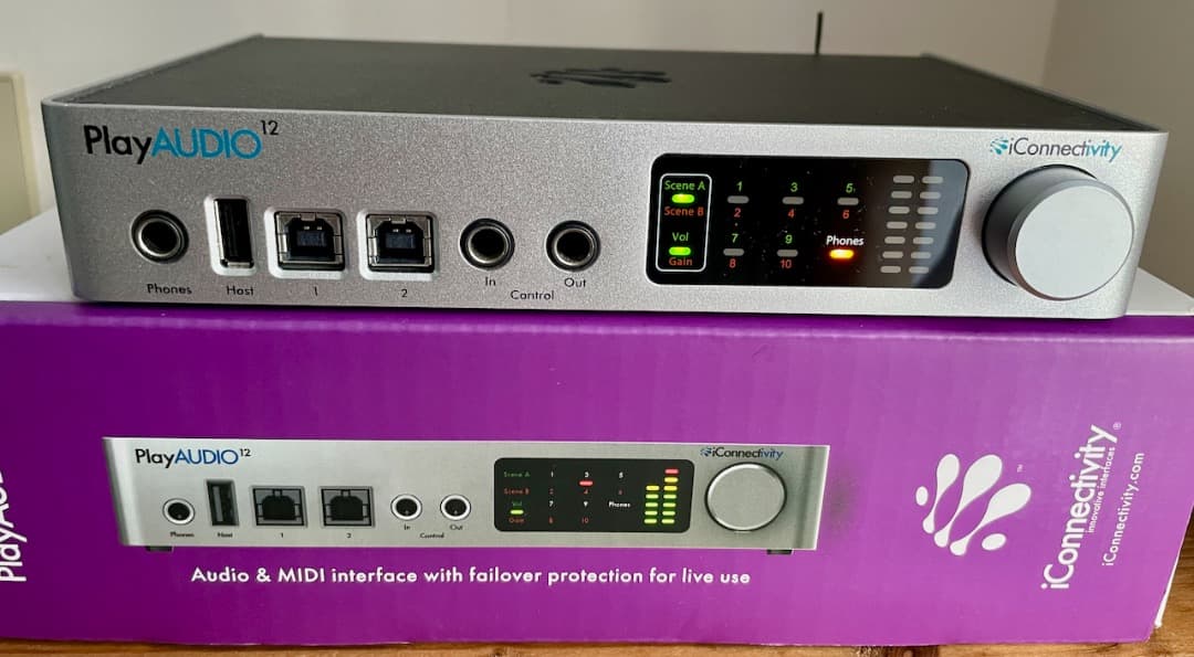 iConnectivity PlayAUDIO 12 オーディオインターフェイス