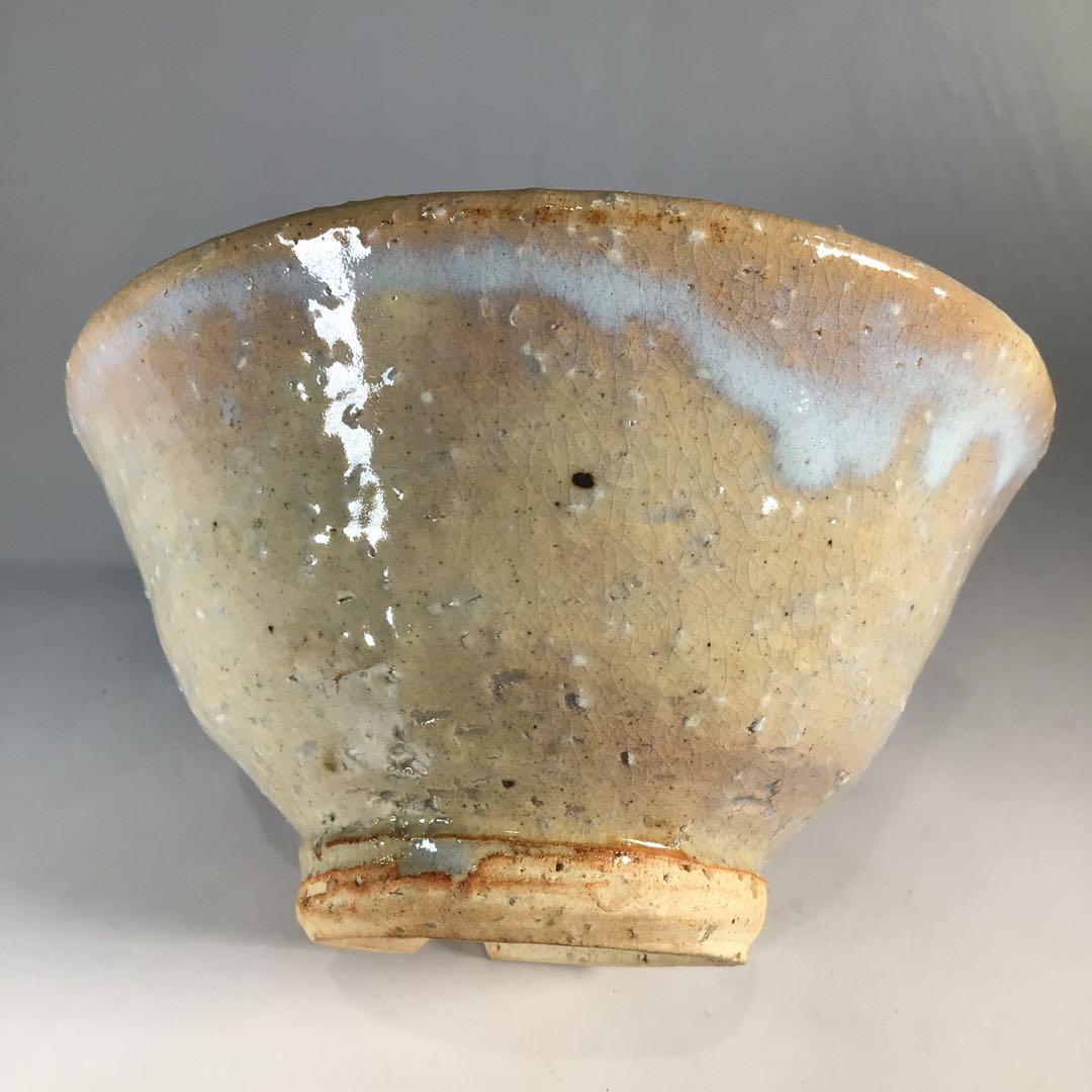 Ｎ３８５　茶碗　『萩焼』『泉流山　吉賀大眉造』　抹茶碗　共箱　茶道具