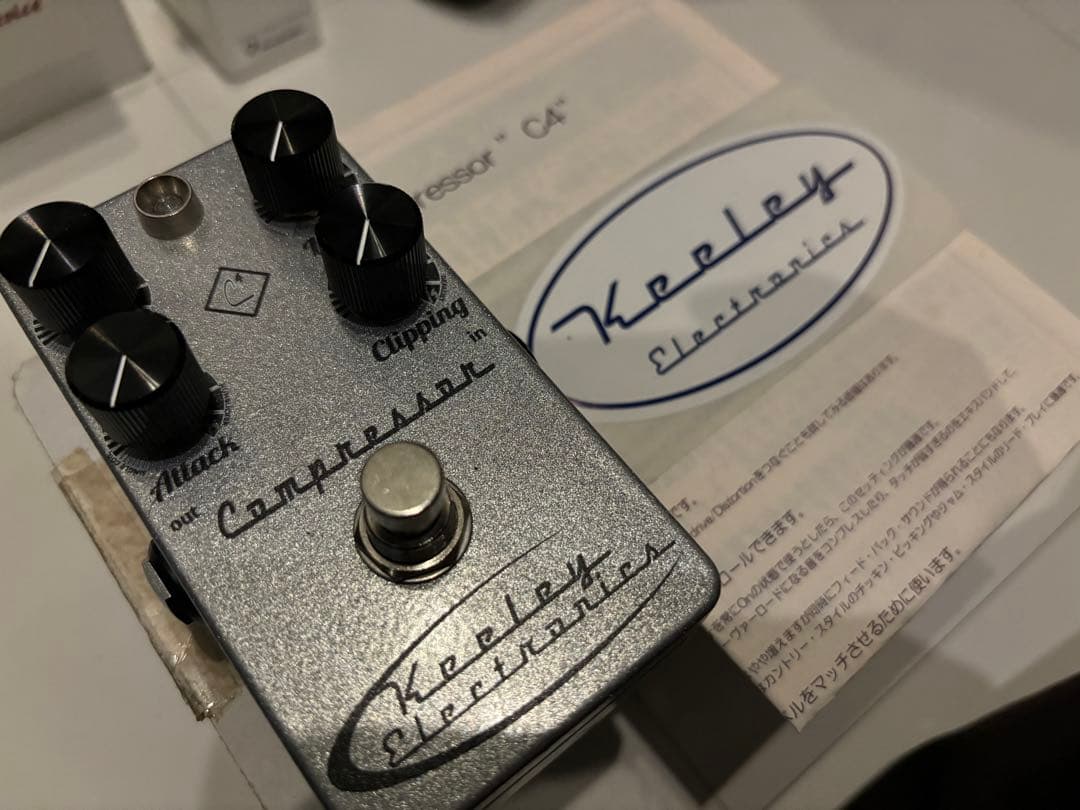 Keeley Compressor C4コンプ