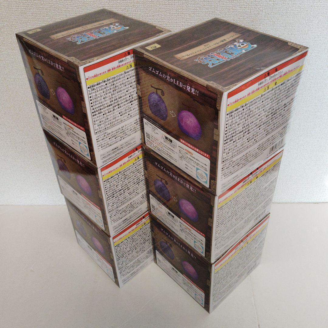 未開封　ワンピース 悪魔の実ルームライト-ゴムゴムの実-ver.2 ×6点セット
