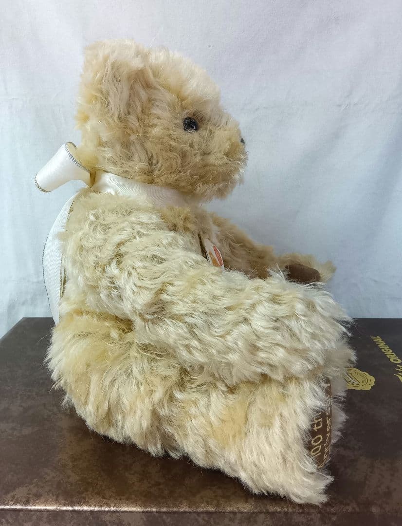 HERMANNハーマン社　100周年記念テディベア&プレート　2002年　ドイツ