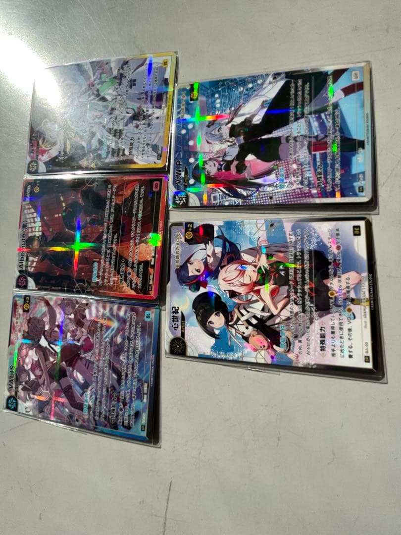 神椿 tcg 結束の連歌 SRカード全5種類セット