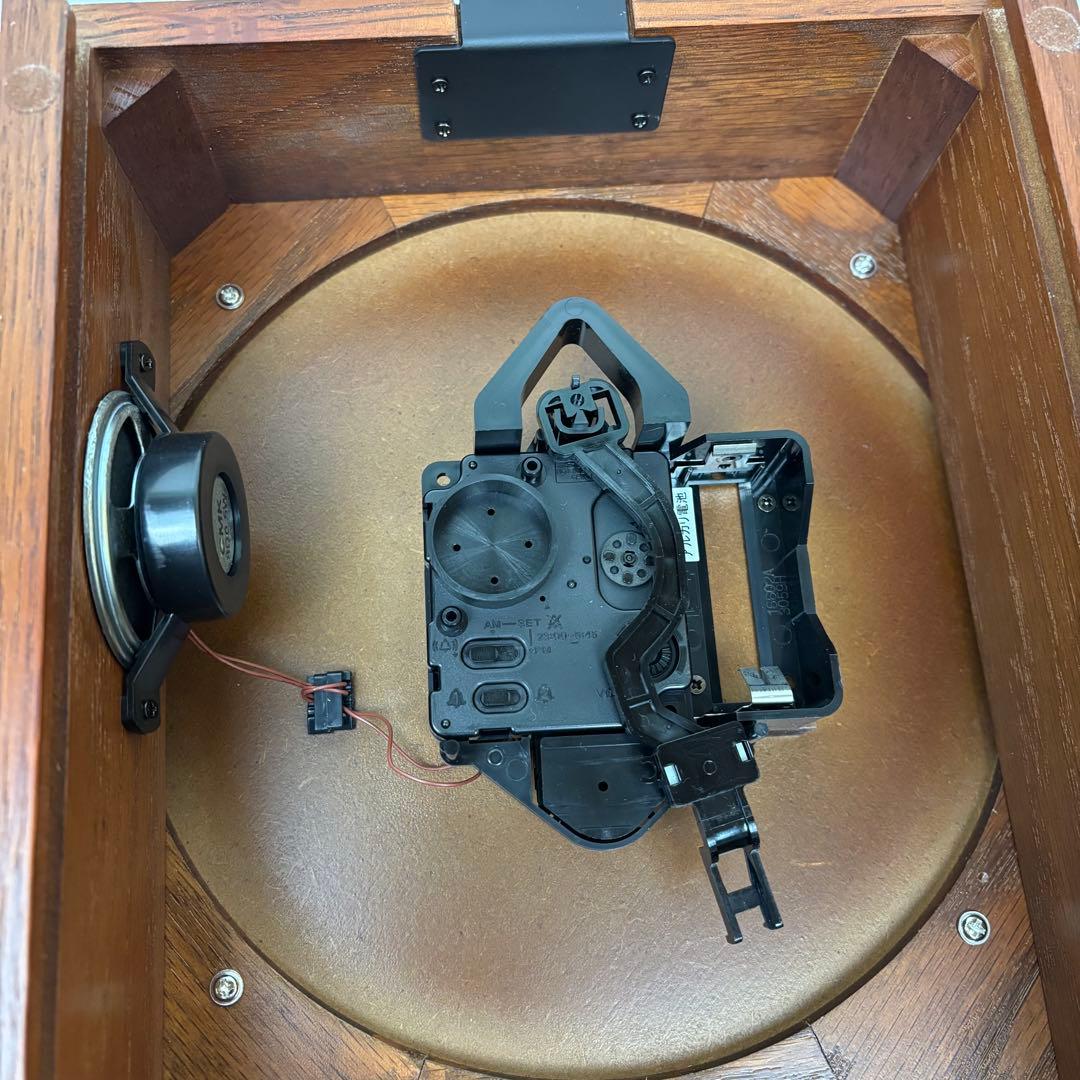 【未使用】SEIKO アンティーク調柱時計　RQ322B 昭和レトロ