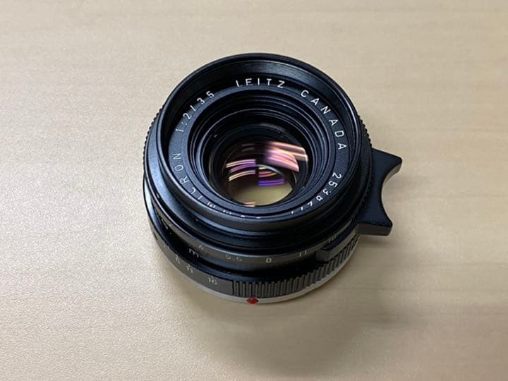 ライカ ズミクロン 35mm F2 (2nd 6枚玉 ツノ無し)