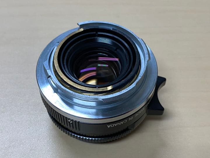 ライカ ズミクロン 35mm F2 (2nd 6枚玉 ツノ無し)