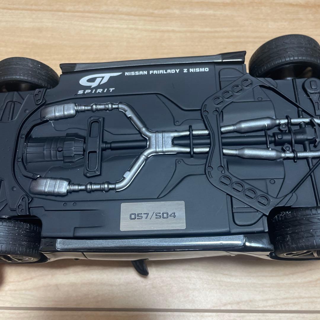 日産フェアレディZ 370Z NISMO GTSPIRITミニカー 1/18 黒