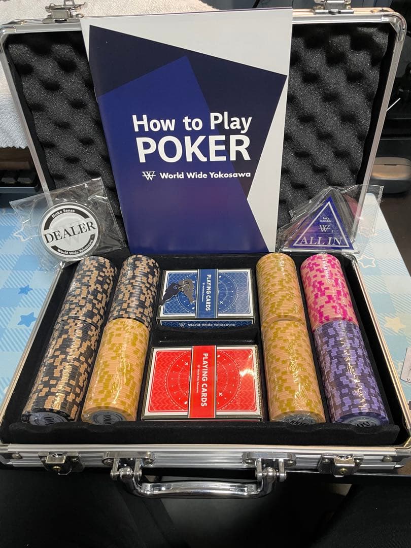 世界のヨコサワ　ポーカーセット