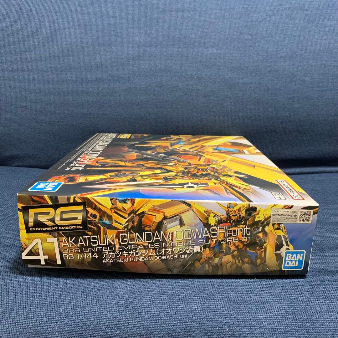 【新品未開封】RG AKATSUKI GUNDAM OOWASHI unit