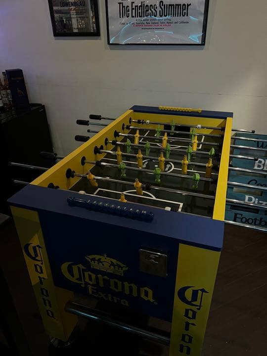 フーズボール(サッカーゲーム)コロナビール