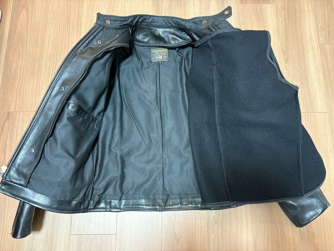 Vanson シングルライダース　USA